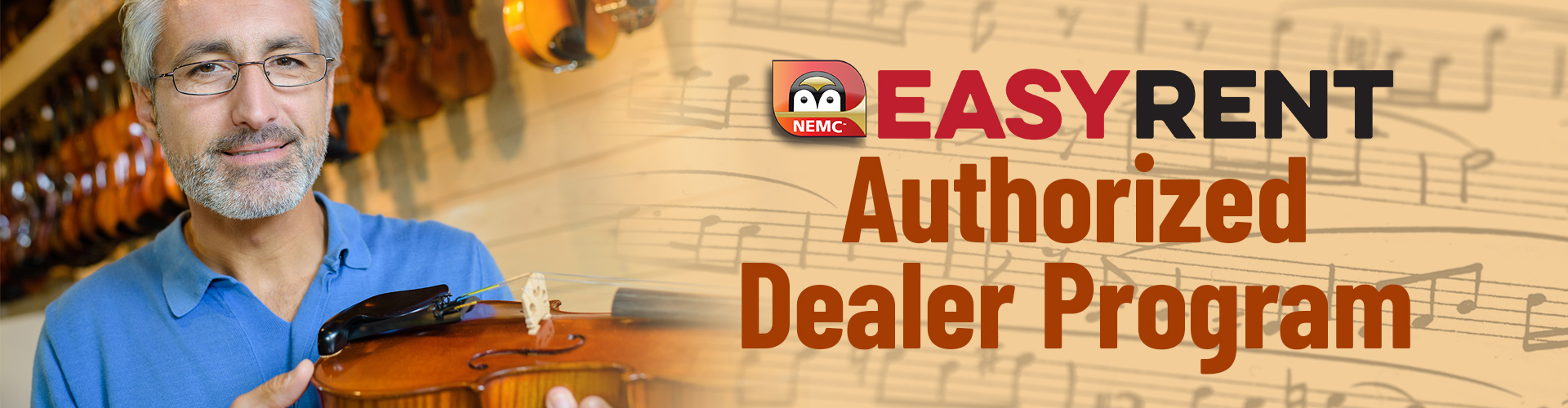 Authorised dealer banner